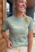 DS Metallic Bit Tee by Rowdy Crowd Clothing