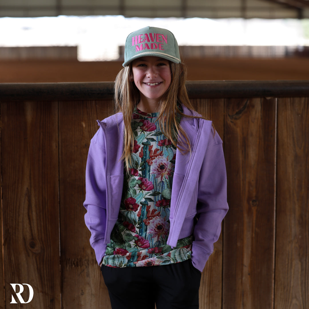 Youth Activewear Cropped | Jacket — view 3