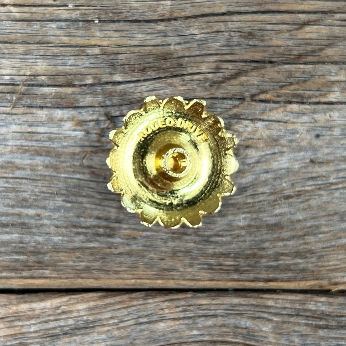 Pink Flower Concho 1.5" W228L — view 2