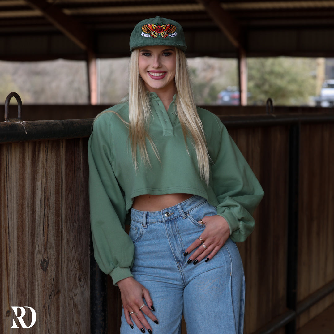 Carson Cropped Collared | Pullover