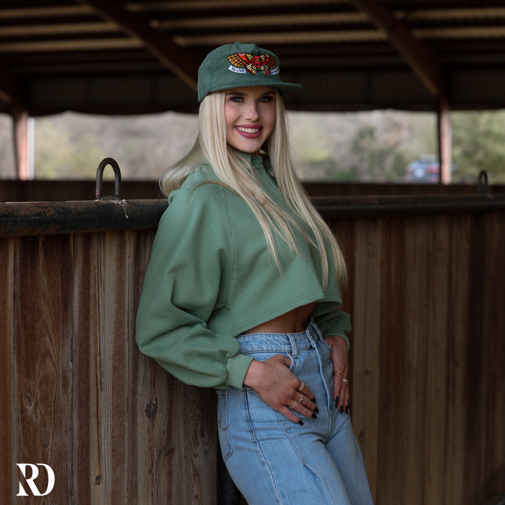 Carson Cropped Collared | Pullover — view 2