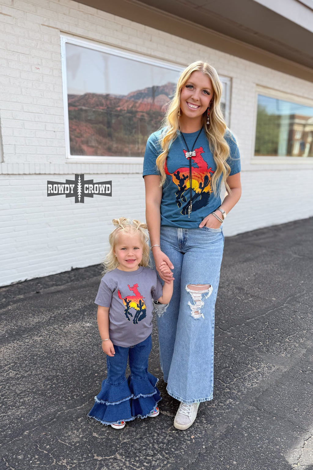 DS KIDS Bowie Bronc Tee by Rowdy Crowd Clothing - product image 8