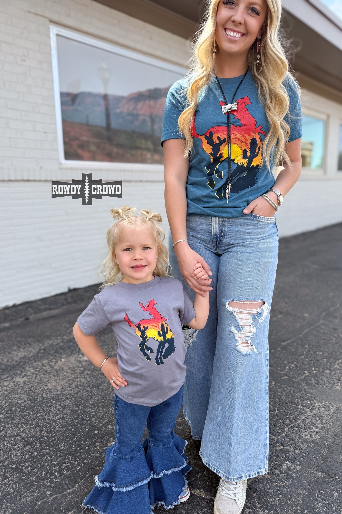DS KIDS Bowie Bronc Tee by Rowdy Crowd Clothing - product image 10