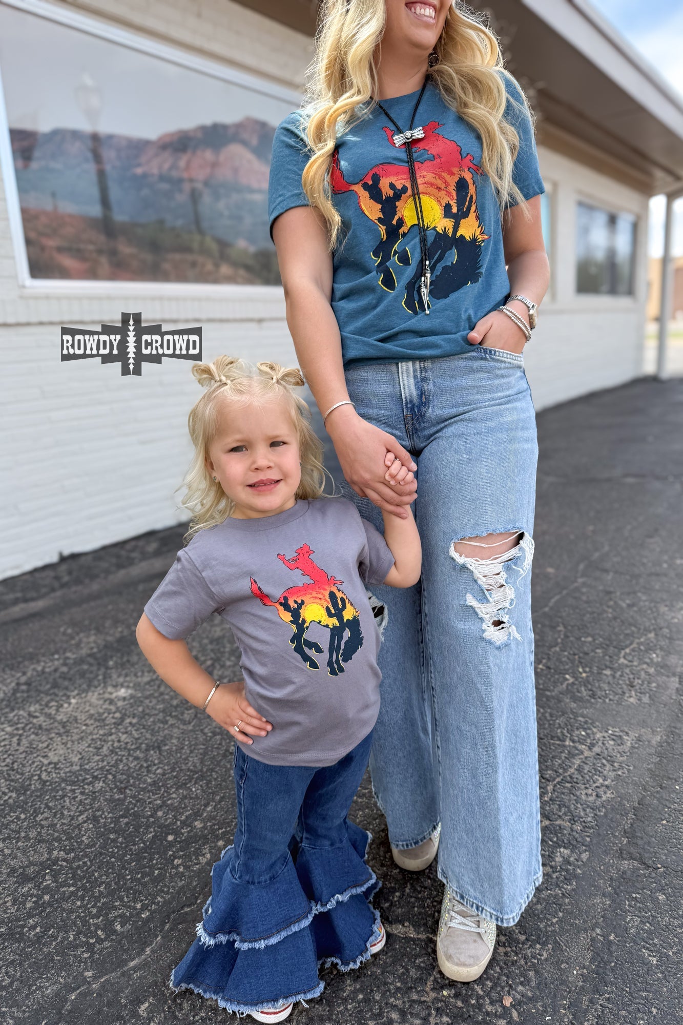 DS KIDS Bowie Bronc Tee by Rowdy Crowd Clothing - product image 6
