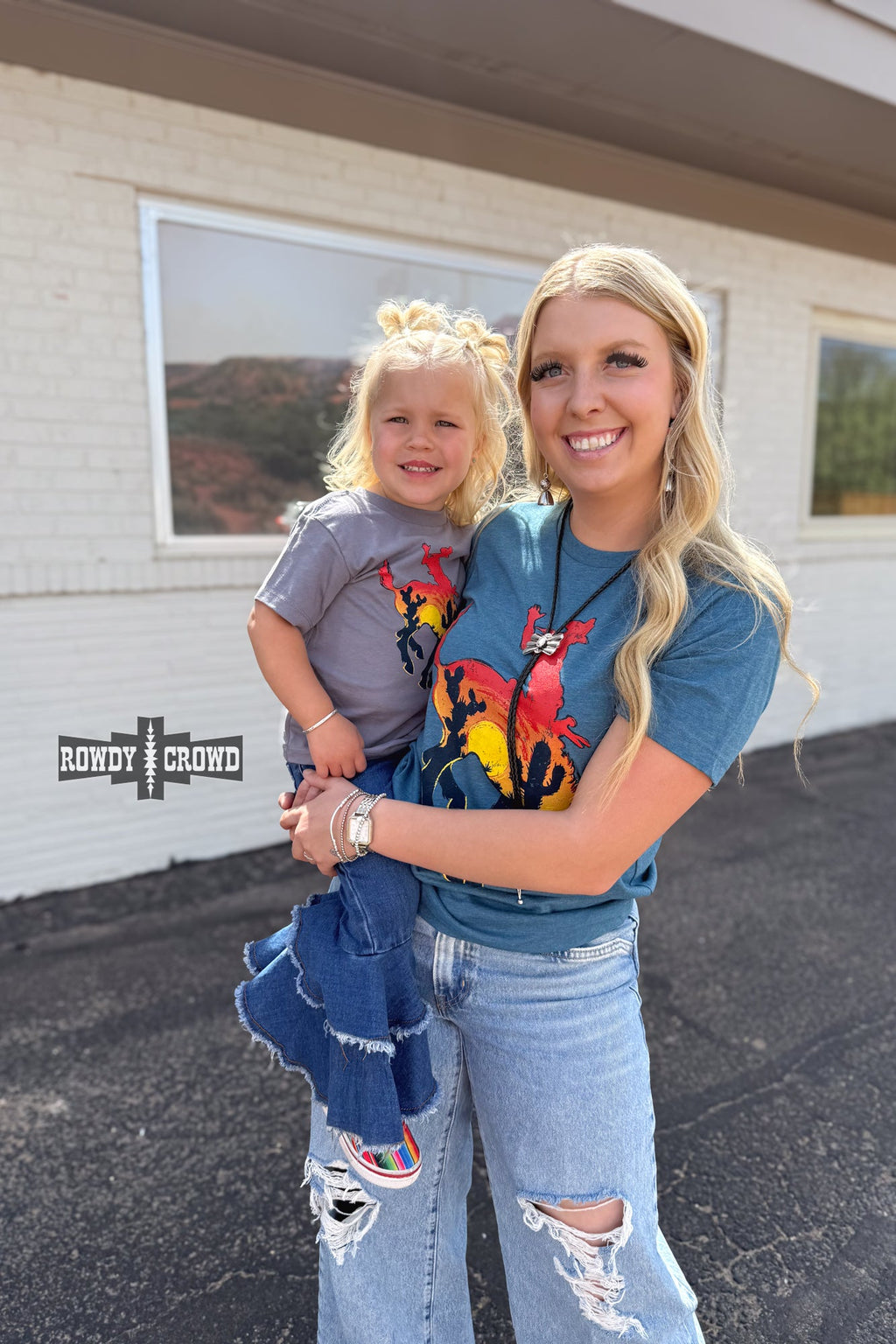DS KIDS Bowie Bronc Tee by Rowdy Crowd Clothing - product image 5