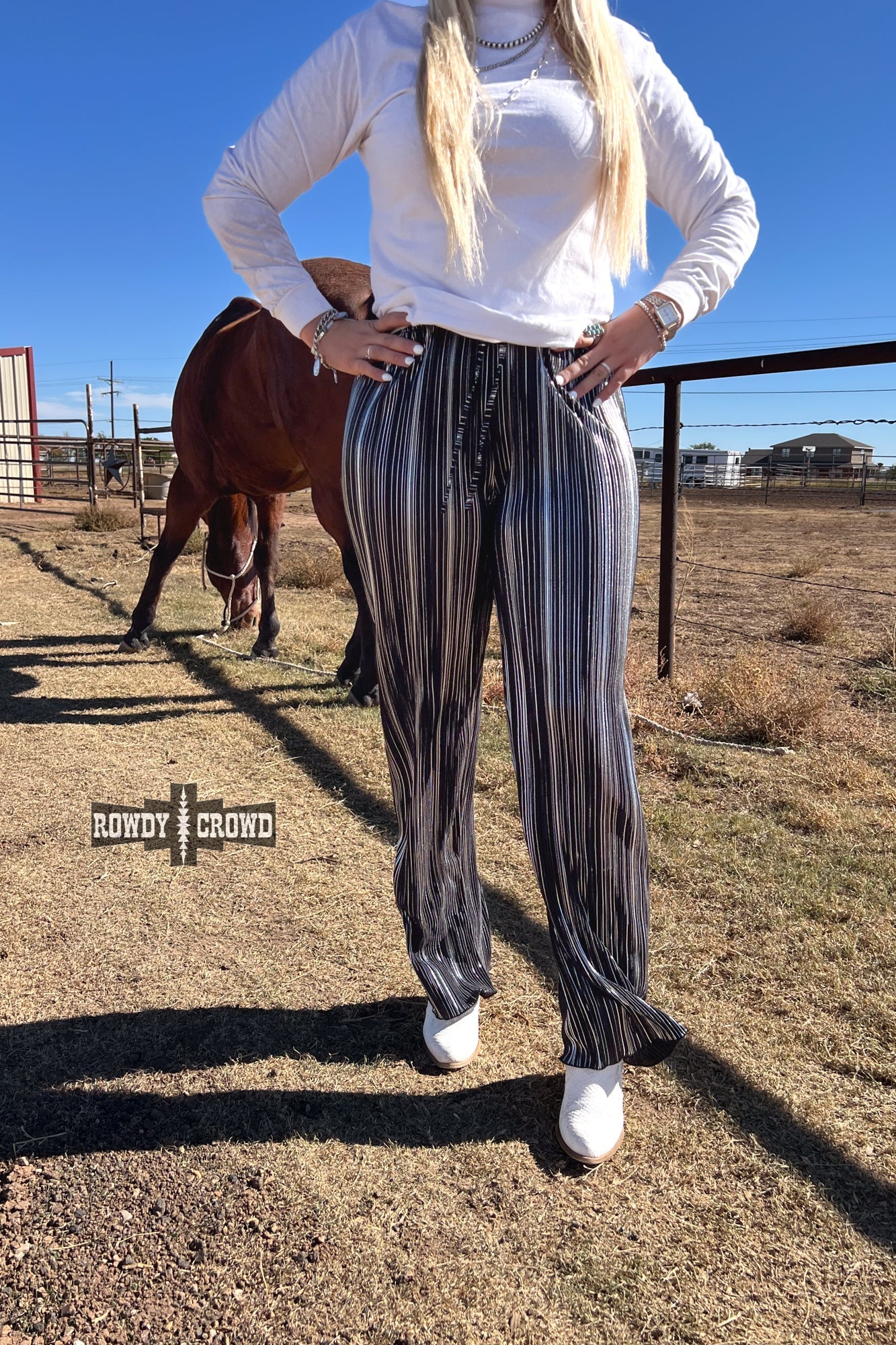 DS Ruffled Cup Pants by Rowdy Crowd Clothing - product image 5