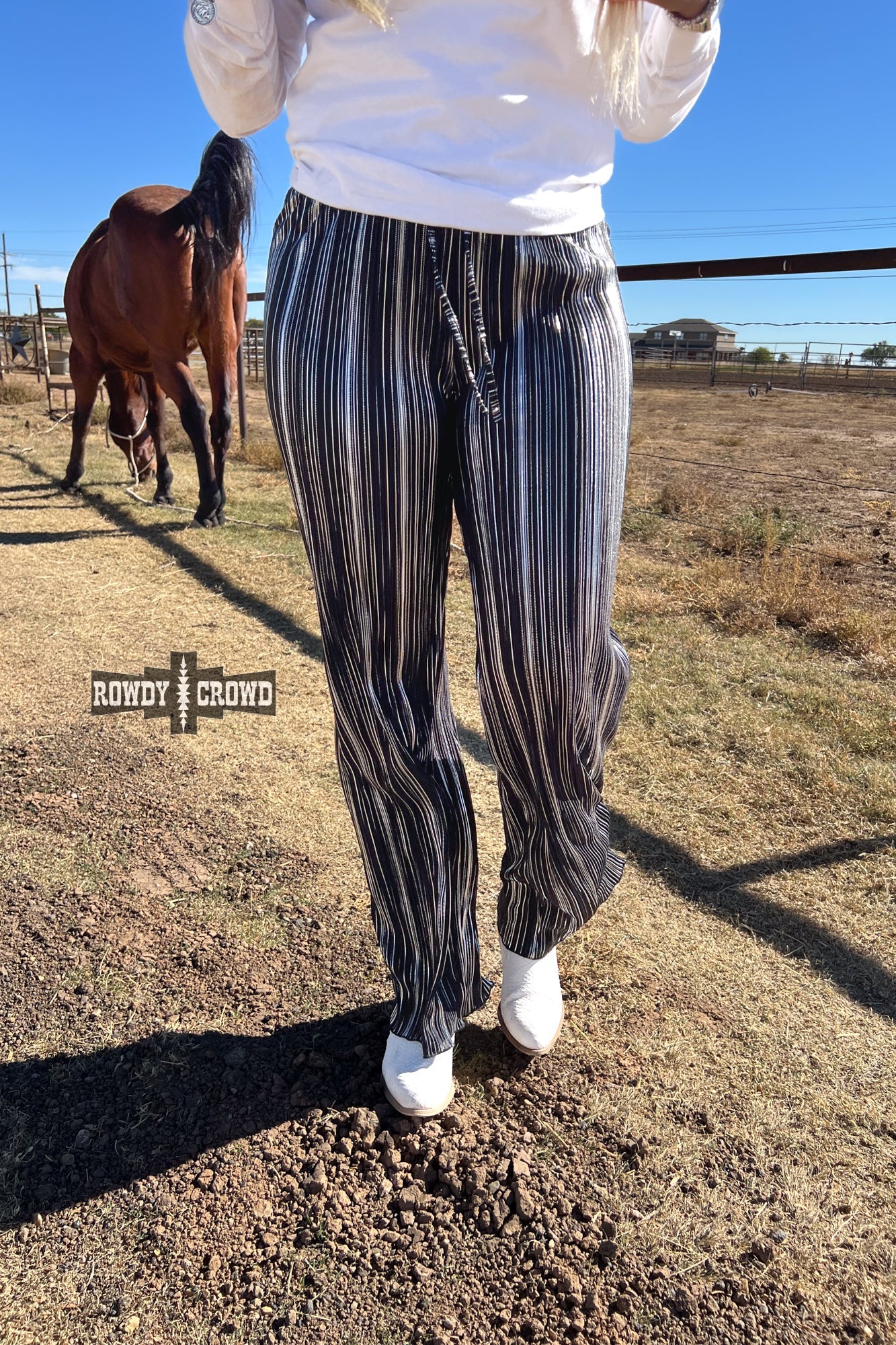 DS Ruffled Cup Pants by Rowdy Crowd Clothing - product image 3