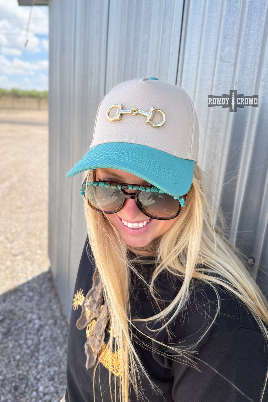 DS Snaffle Snapback Cap by Rowdy Crowd Clothing