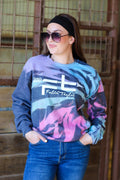 Ft Logo Tie Dye Crewneck