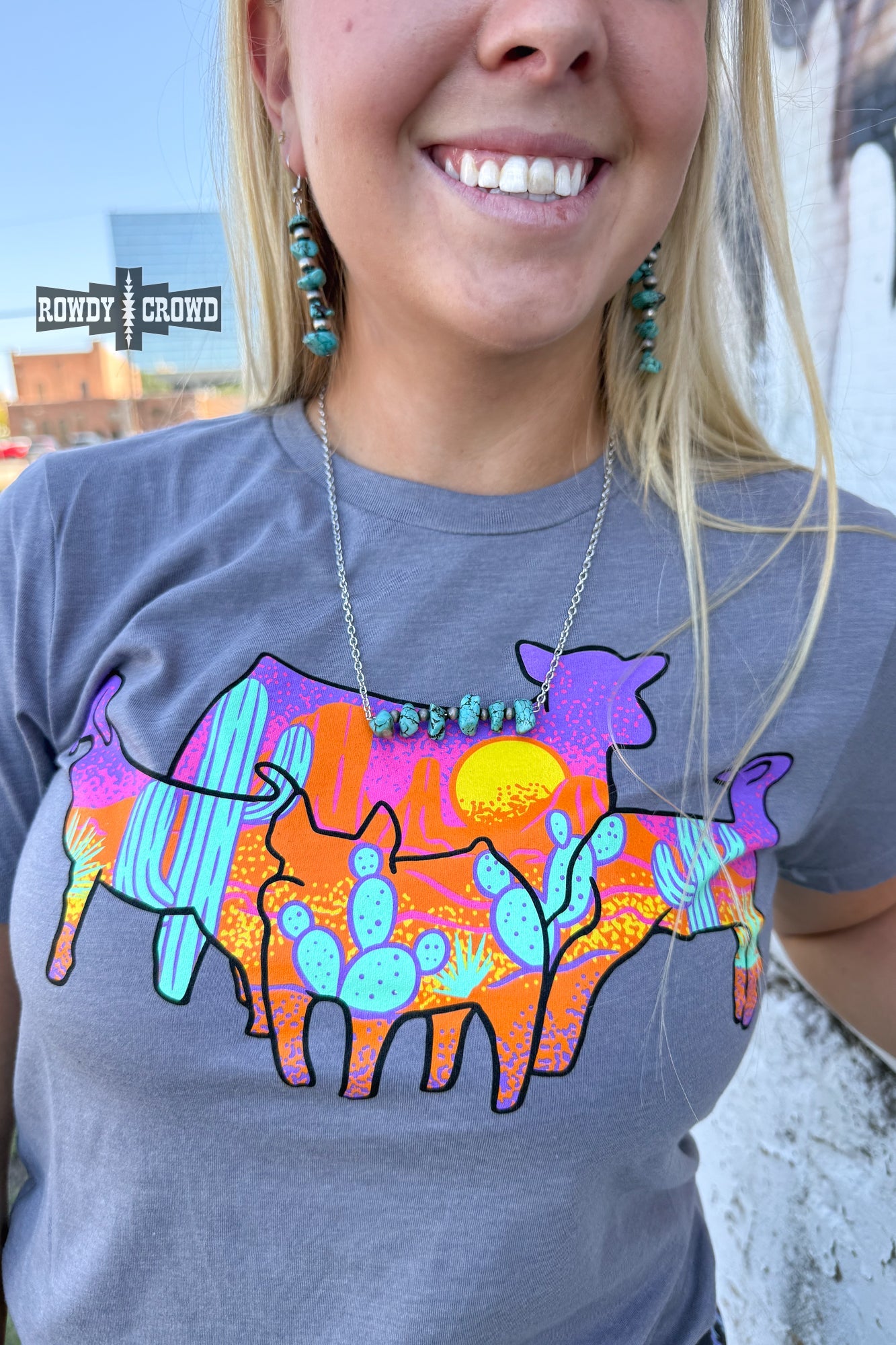 DS Marfa Lights Necklace by Rowdy Crowd Clothing - product image 2