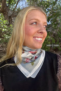 DS SMALL Rebellious Rose Wild Rag by Rowdy Crowd Clothing