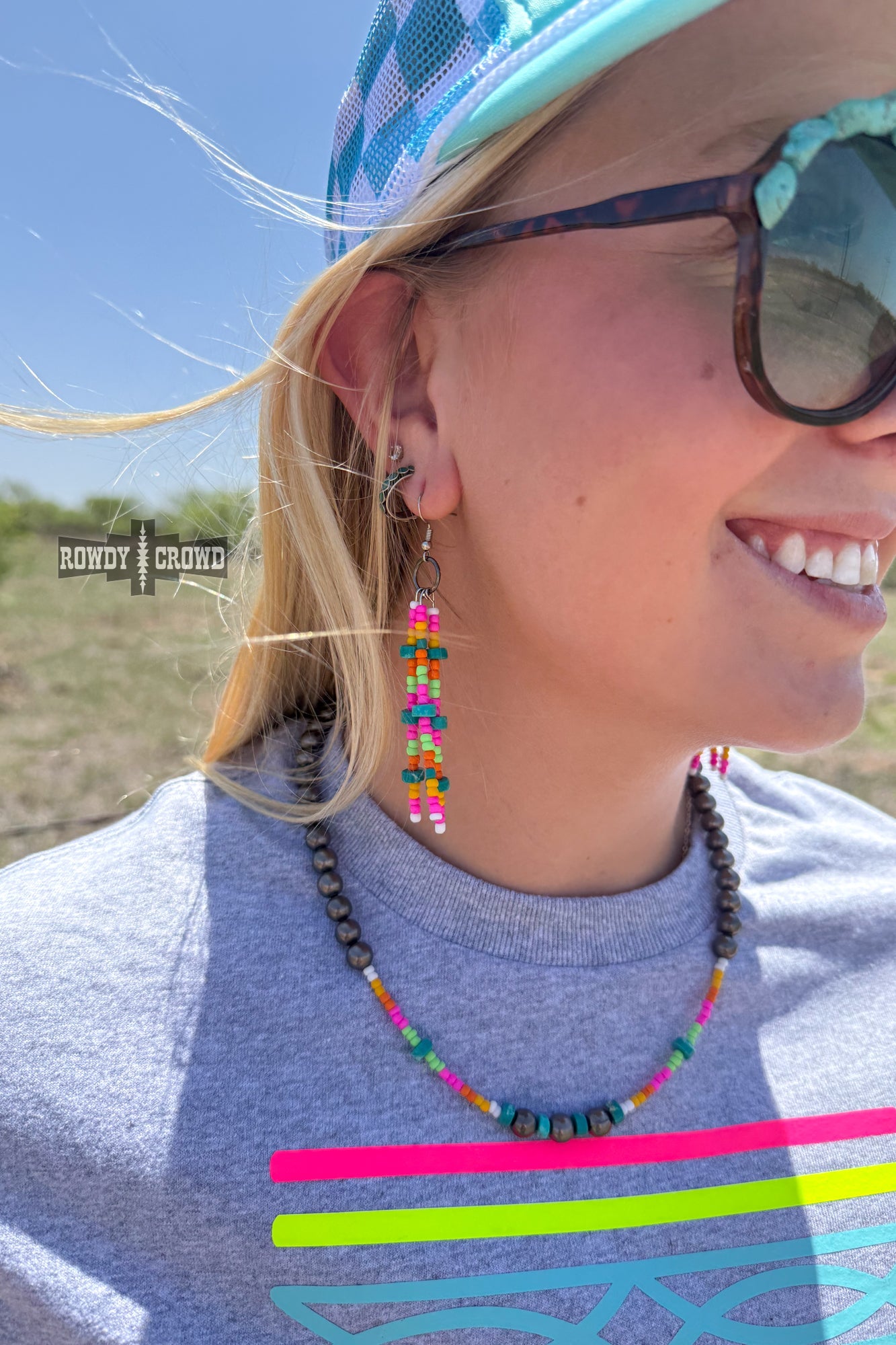DS Summertime Earrings by Rowdy Crowd Clothing - product image 2