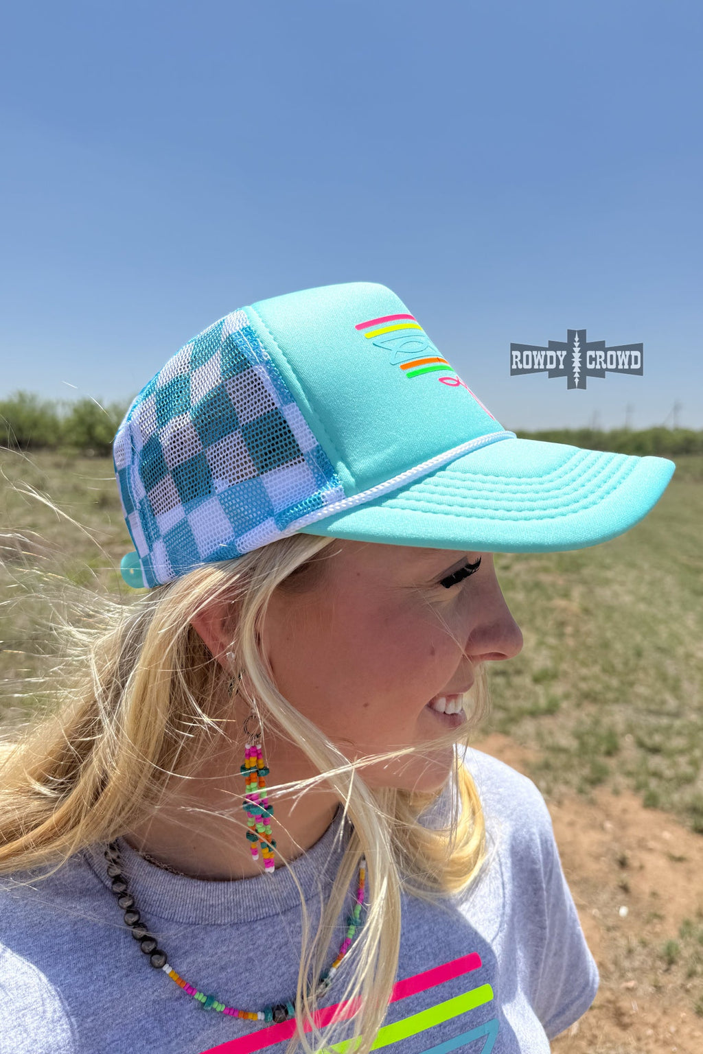 DS Neon Boot Stitch CAP by Rowdy Crowd Clothing - product image 2