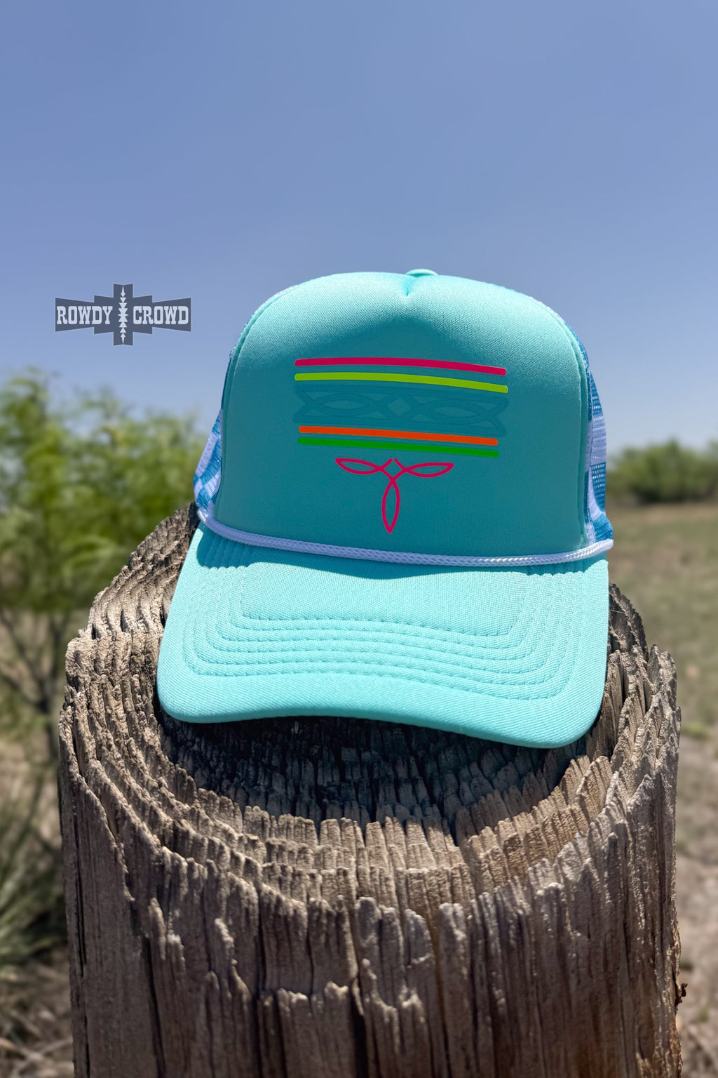 DS Neon Boot Stitch CAP by Rowdy Crowd Clothing - product image 3