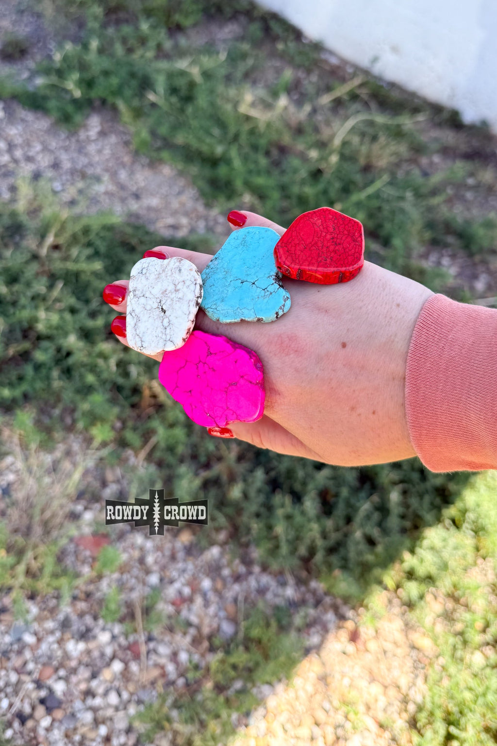 DS Rock Scarf Slides by Rowdy Crowd Clothing