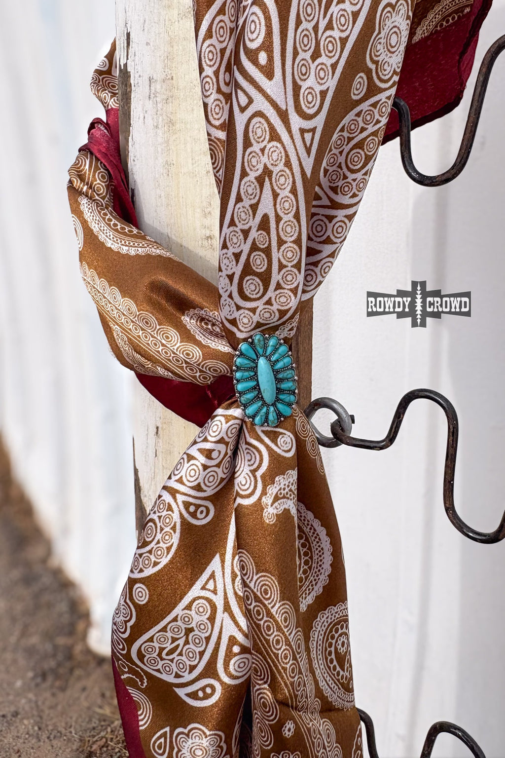 DS Colorado Concho Scarf Slide/ Ring by Rowdy Crowd Clothing - product image 3