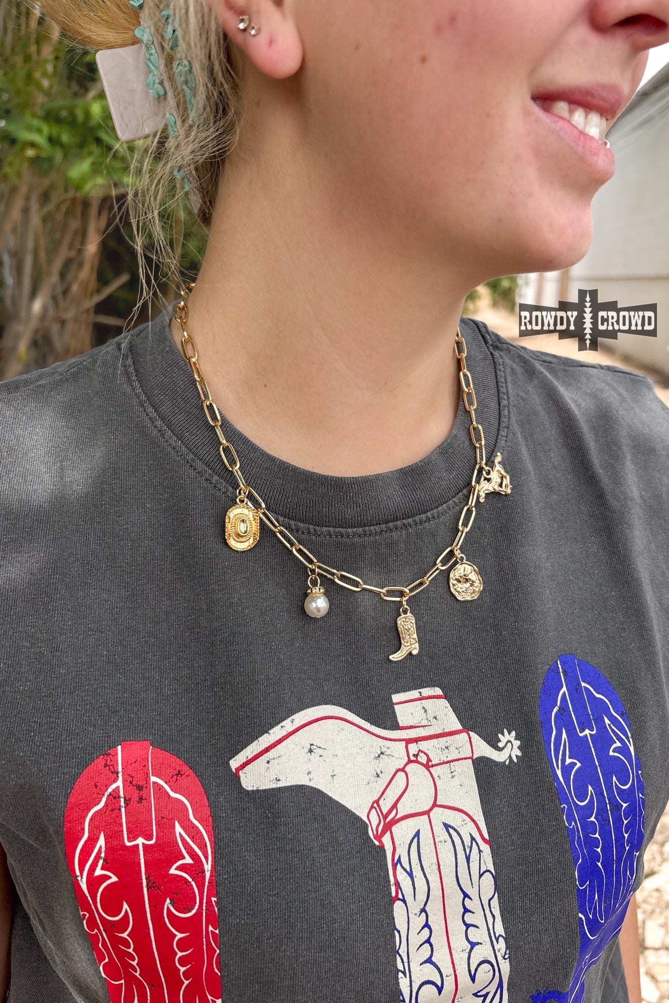 DS Western Honey Necklace by Rowdy Crowd Clothing