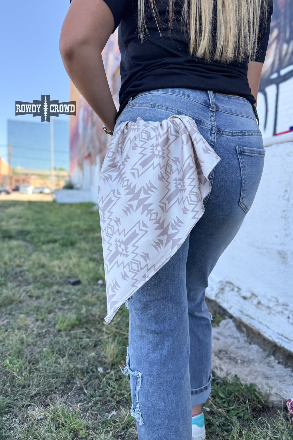 DS SMALL Go Round Wild Rag by Rowdy Crowd Clothing - product image 2
