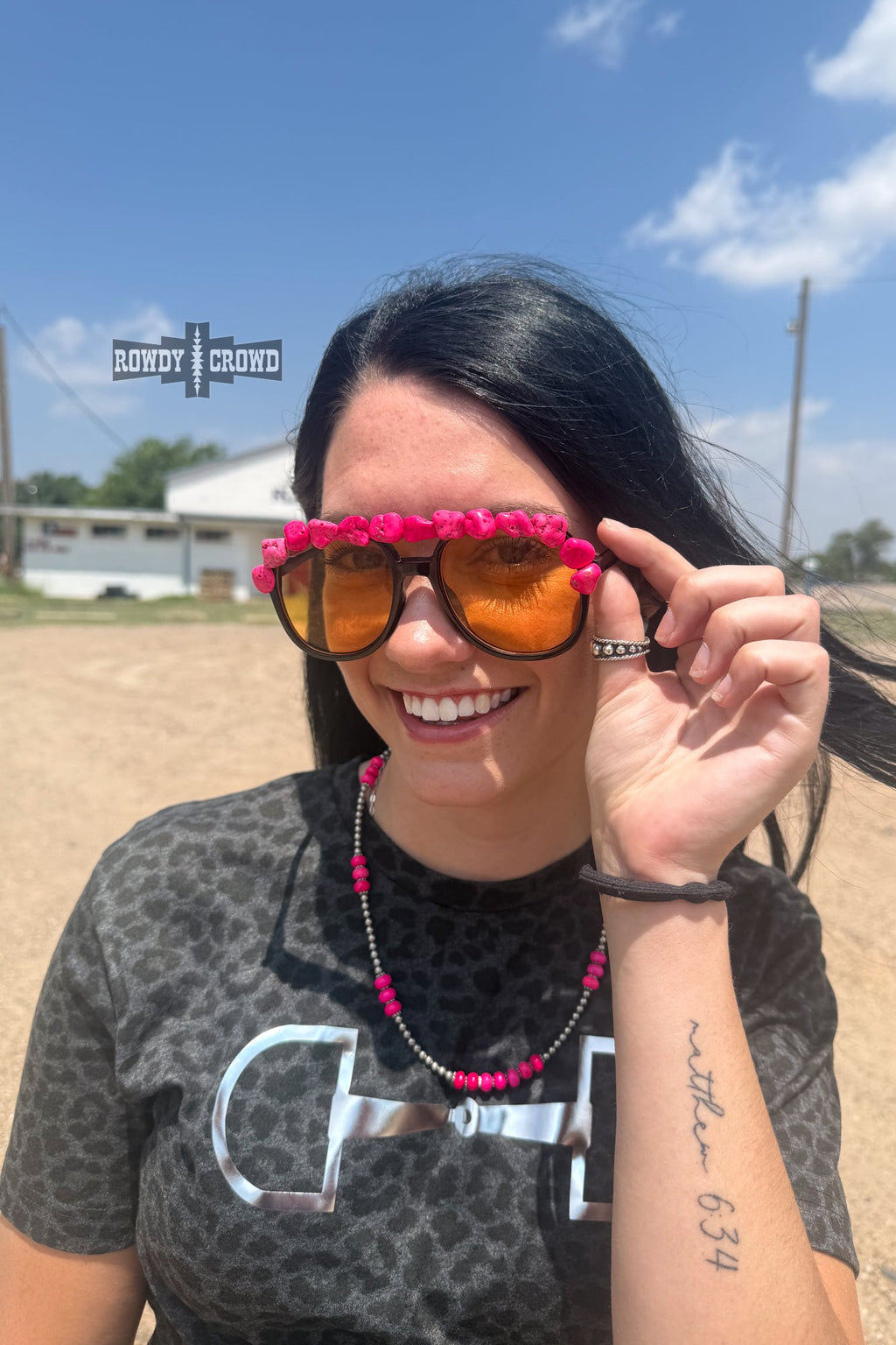 DS Tequila Sunrise Sunglasses by Rowdy Crowd Clothing - product image 2