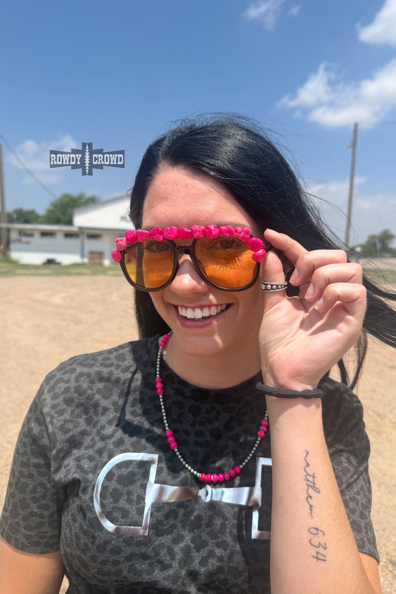 DS Tequila Sunrise Sunglasses by Rowdy Crowd Clothing - product image 2