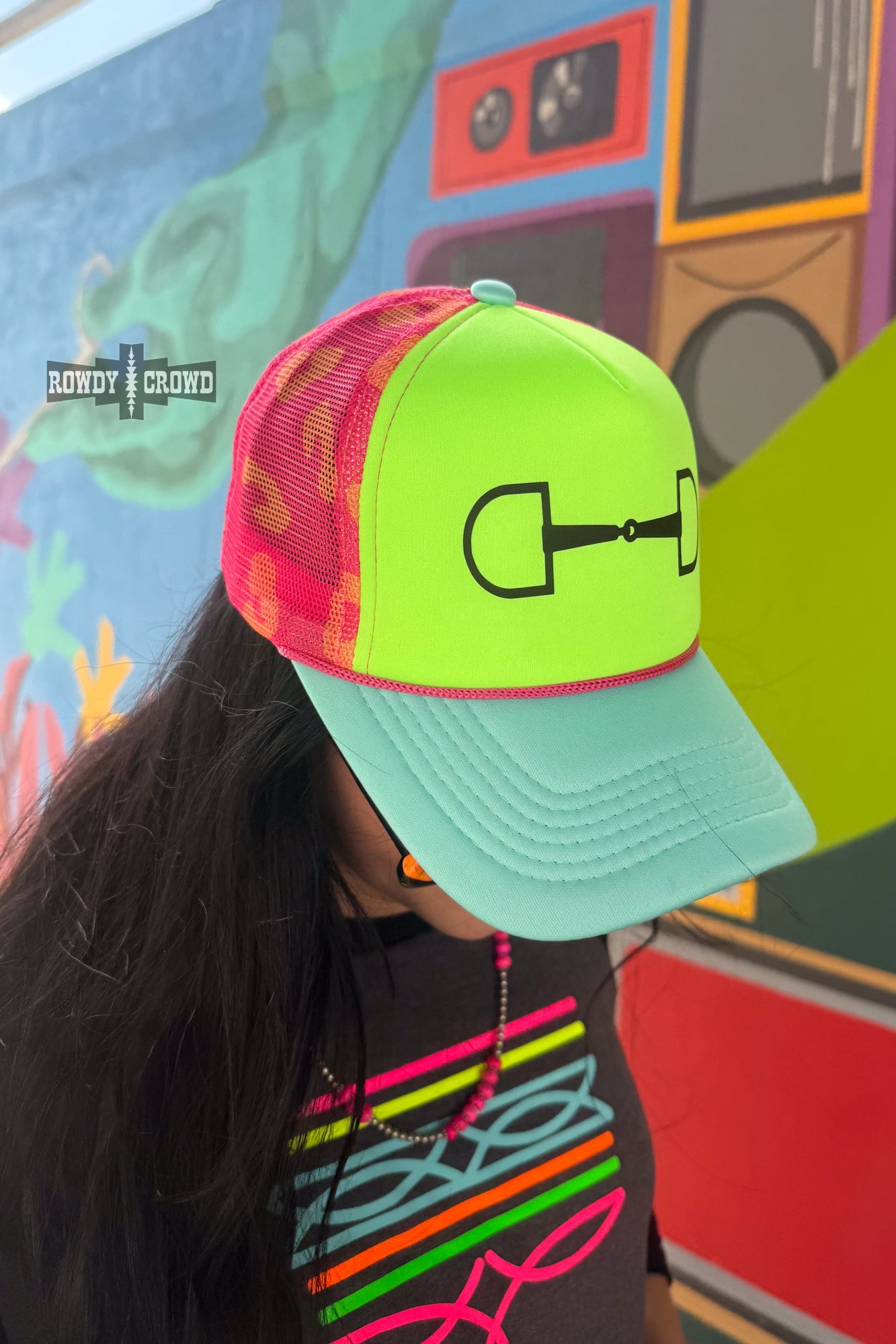 DS Neon Rodeo Cap by Rowdy Crowd Clothing - product image 2