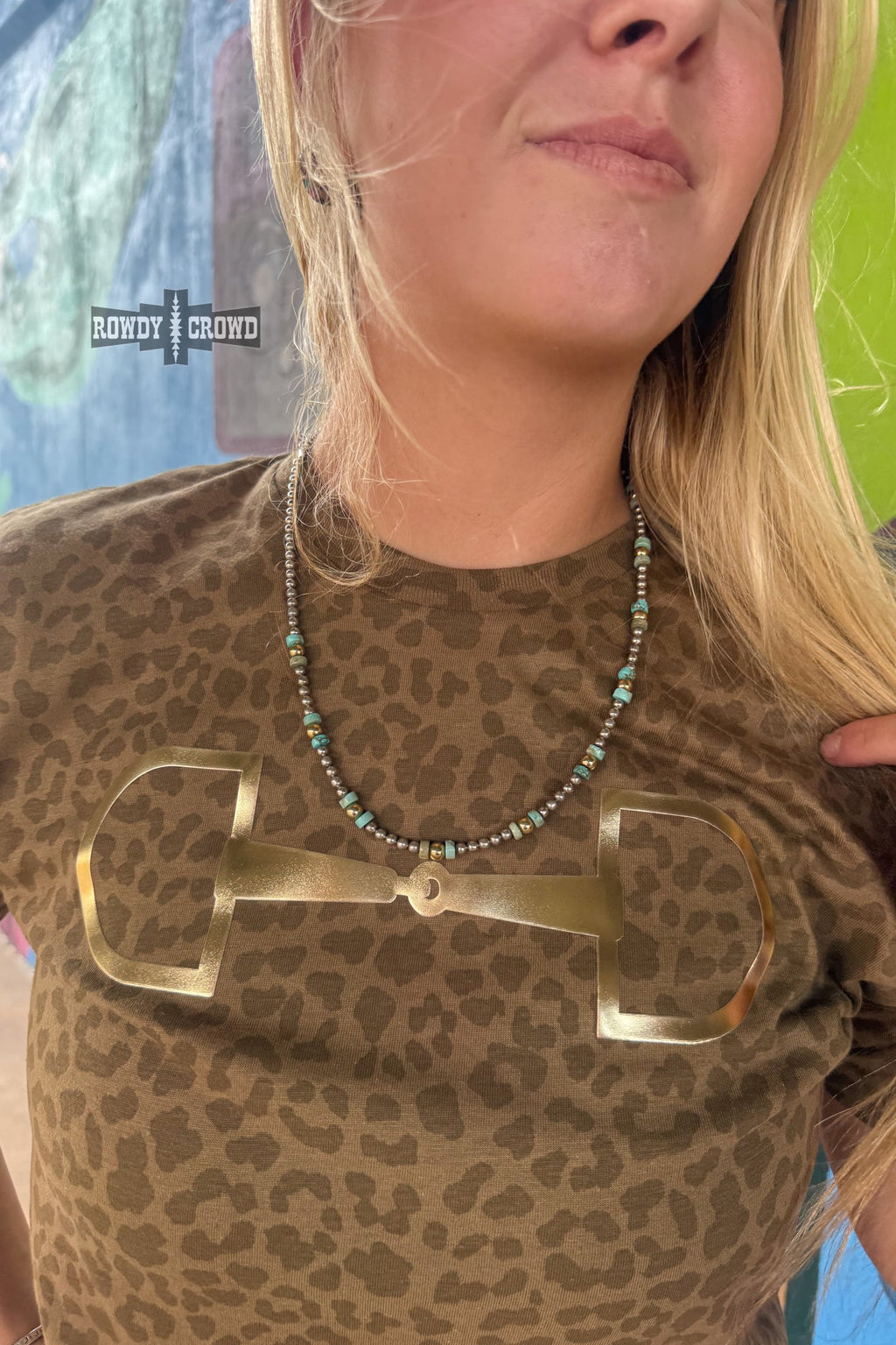 DS Golden Mesa Necklace by Rowdy Crowd Clothing
