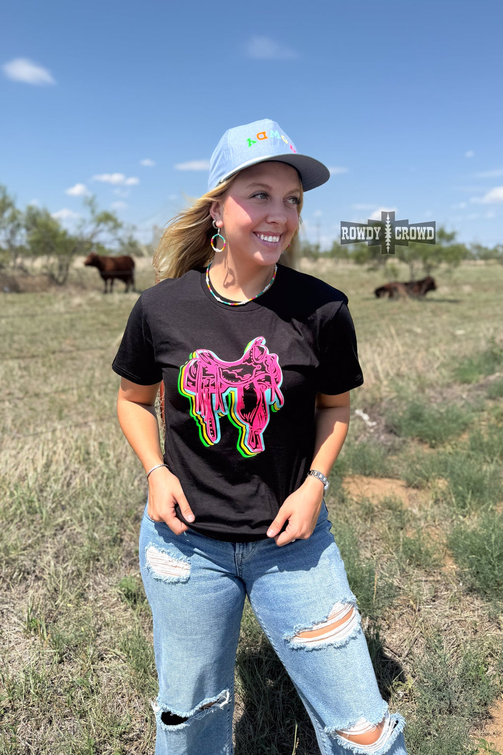 DS Saddle Bum Tee by Rowdy Crowd Clothing - product image 2