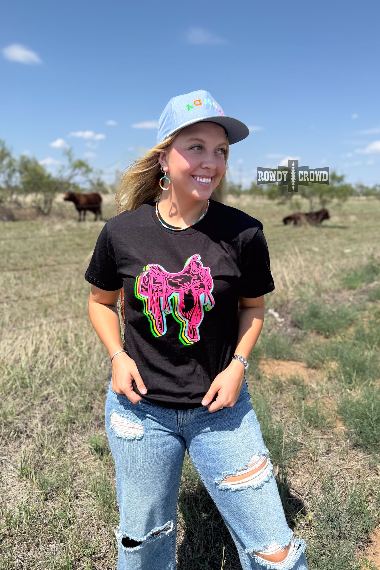 DS Saddle Bum Tee by Rowdy Crowd Clothing - product image 2