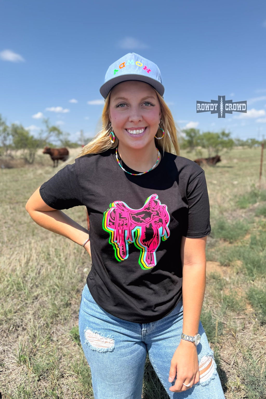 DS Saddle Bum Tee by Rowdy Crowd Clothing - product image 4