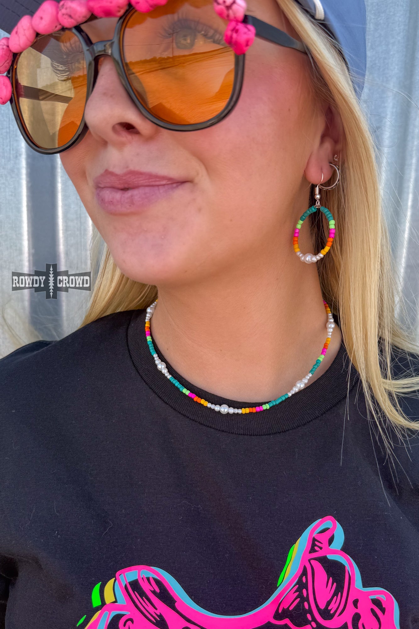 DS Neon Nights NECKLACE by Rowdy Crowd Clothing - product image 2