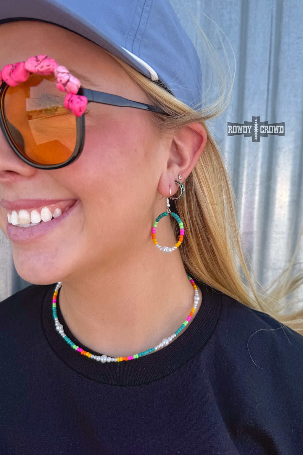 DS Neon Nights EARRINGS by Rowdy Crowd Clothing - product image 2
