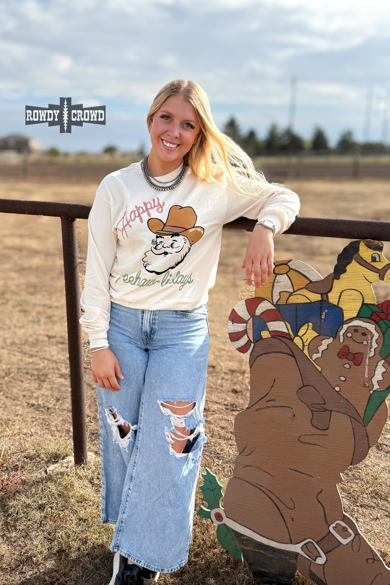 DS Yee-Hawlidays Long Sleeve by Rowdy Crowd Clothing - product image 5