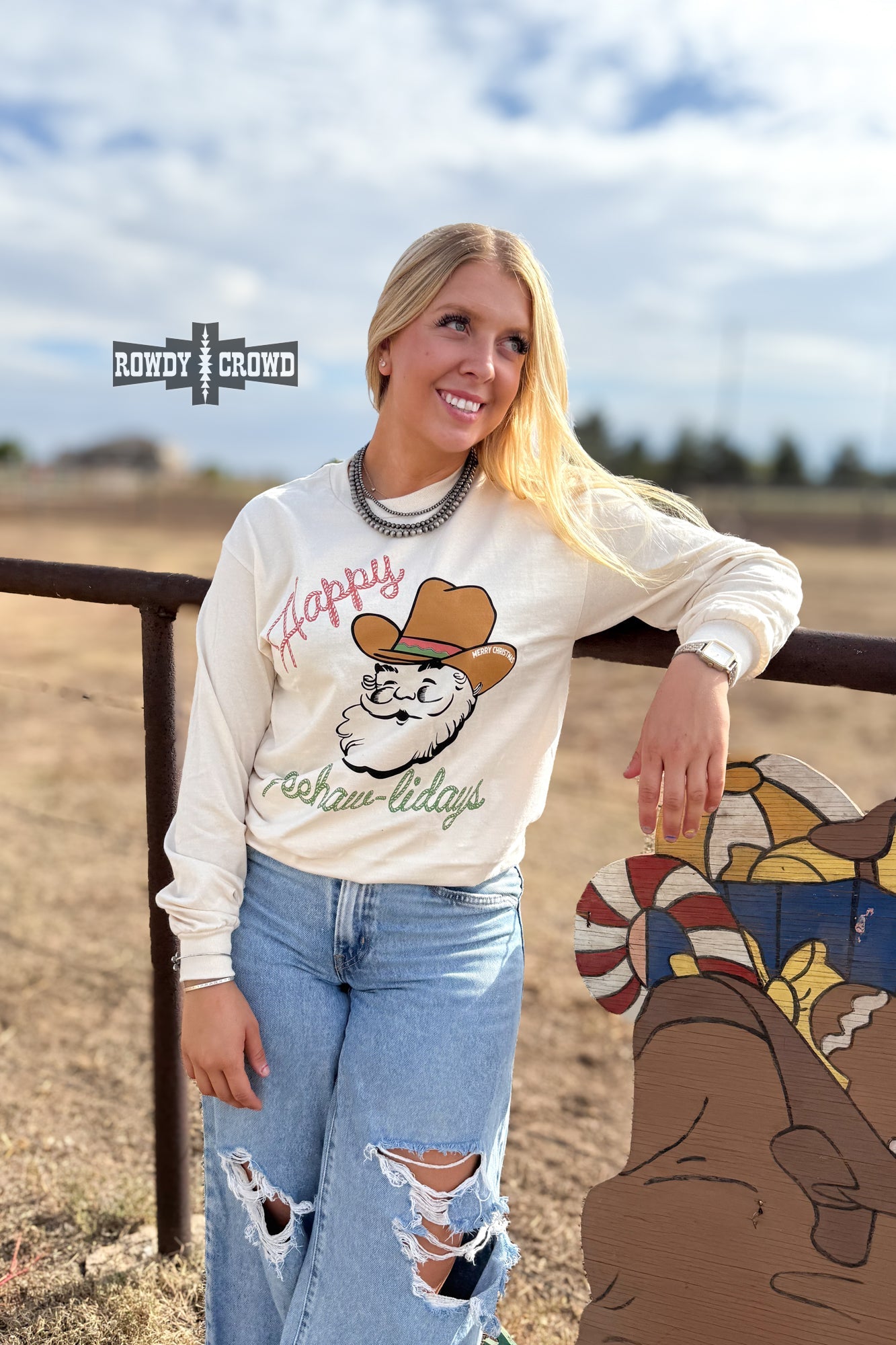 DS Yee-Hawlidays Long Sleeve by Rowdy Crowd Clothing - product image 6
