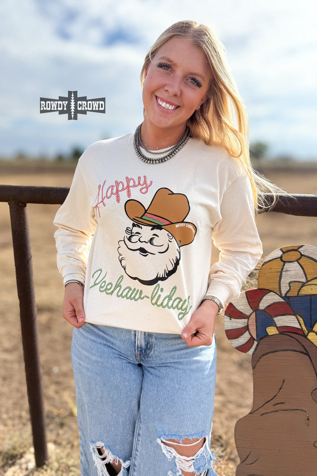 DS Yee-Hawlidays Long Sleeve by Rowdy Crowd Clothing - product image 2