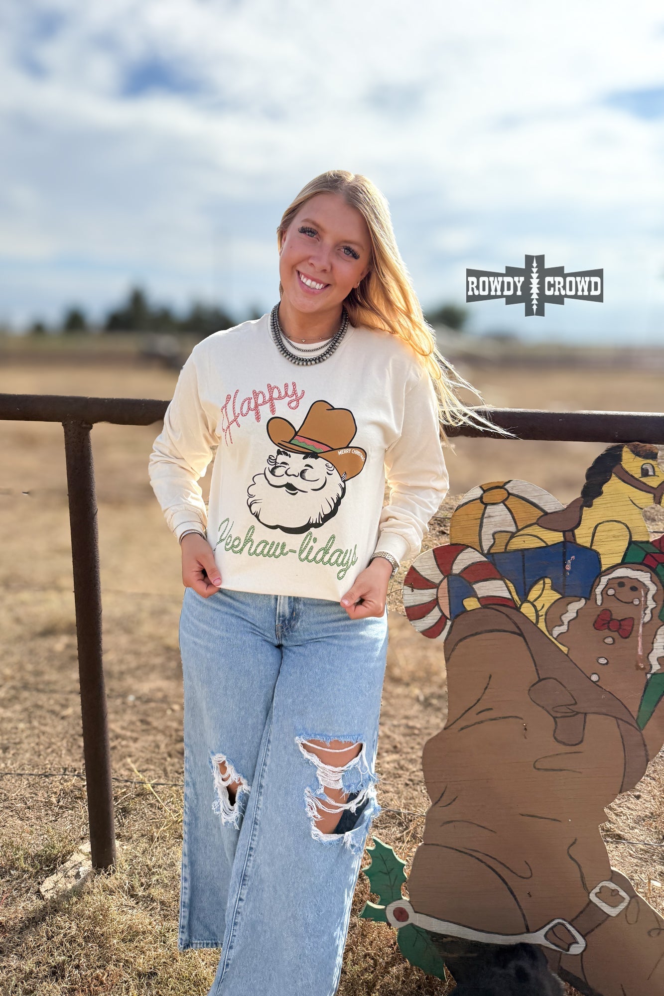 DS Yee-Hawlidays Long Sleeve by Rowdy Crowd Clothing - product image 7