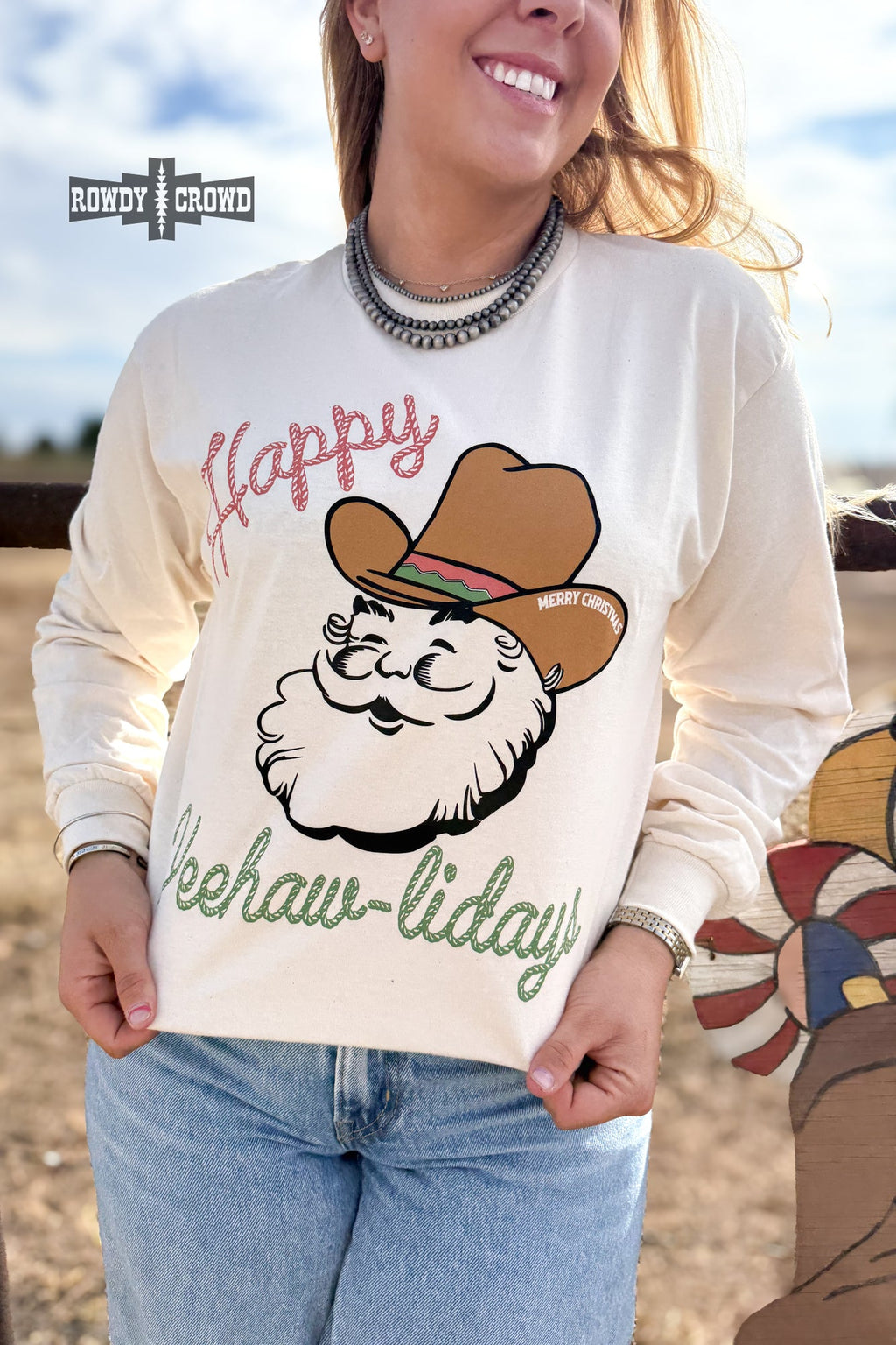 DS Yee-Hawlidays Long Sleeve by Rowdy Crowd Clothing - product image 4