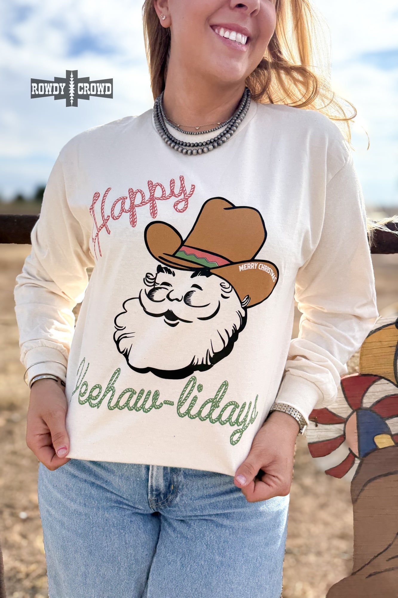 DS Yee-Hawlidays Long Sleeve by Rowdy Crowd Clothing - product image 4