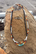 DS Crossfire Necklace by Rowdy Crowd Clothing