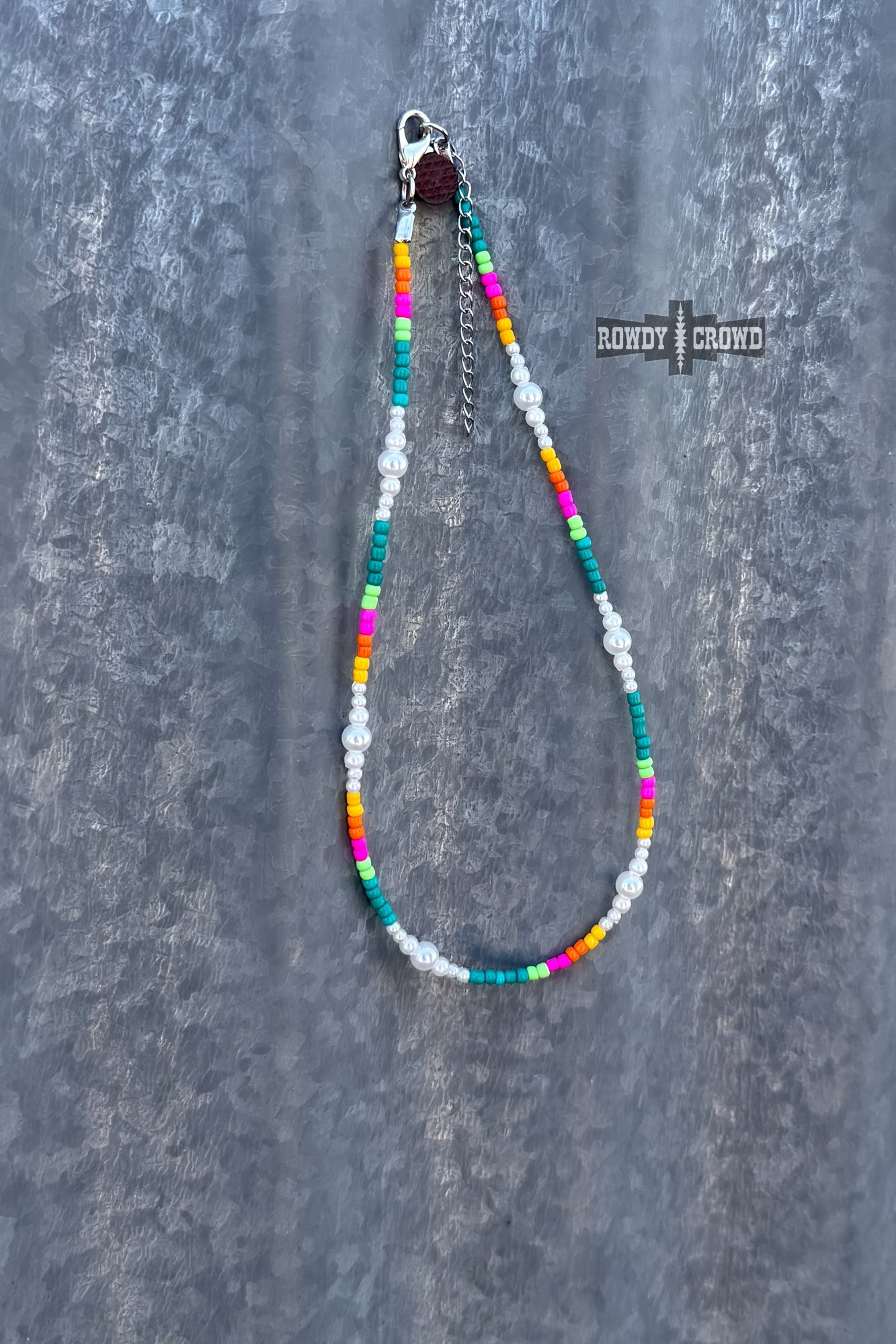 DS Neon Nights NECKLACE by Rowdy Crowd Clothing