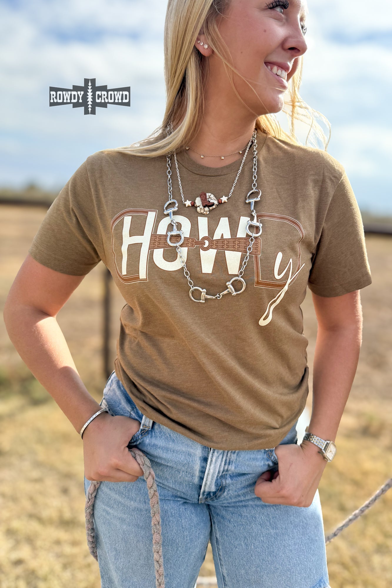 DS 3 Bit Necklace by Rowdy Crowd Clothing - product image 3