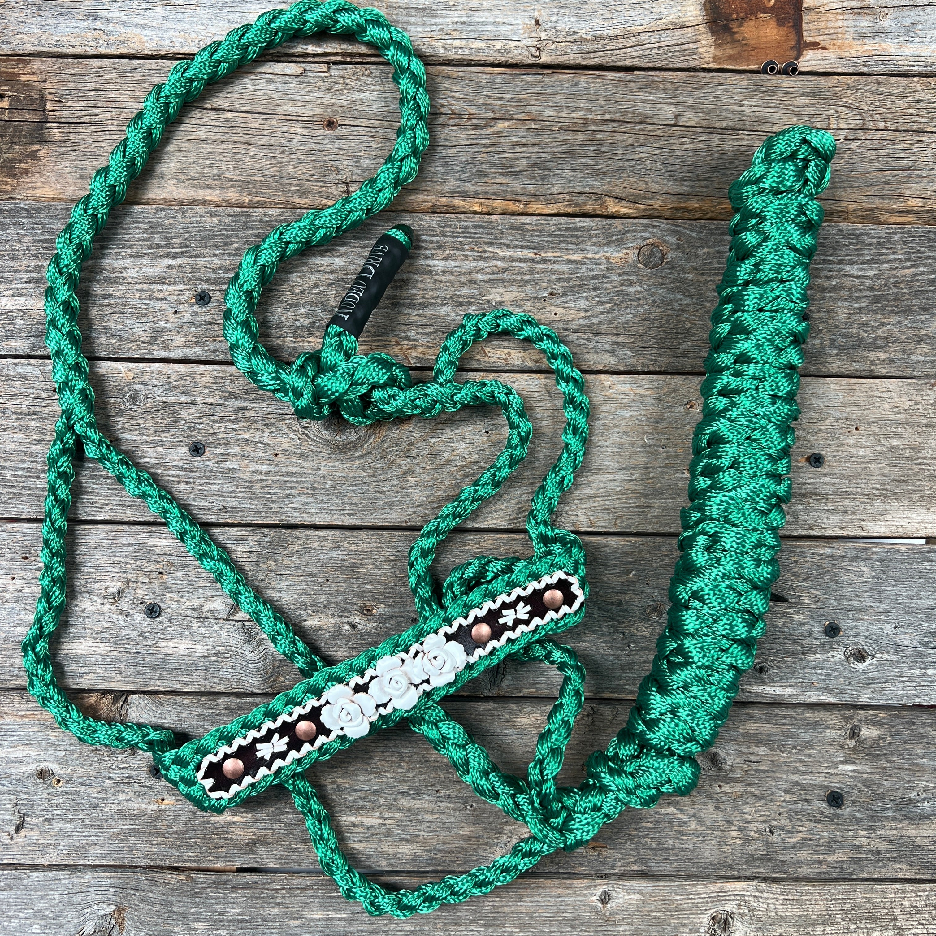 Rose - Green Mule Tape Halter — view 5