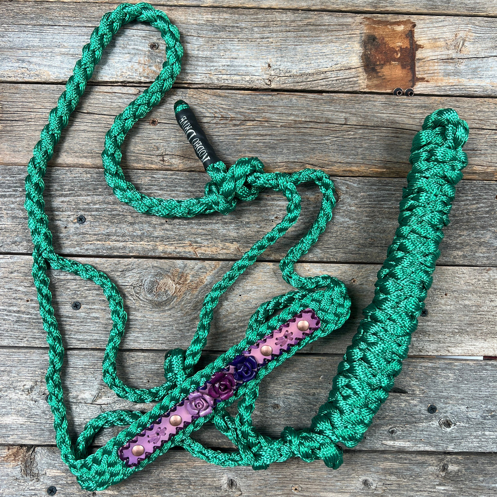 Rose - Green Mule Tape Halter — view 3