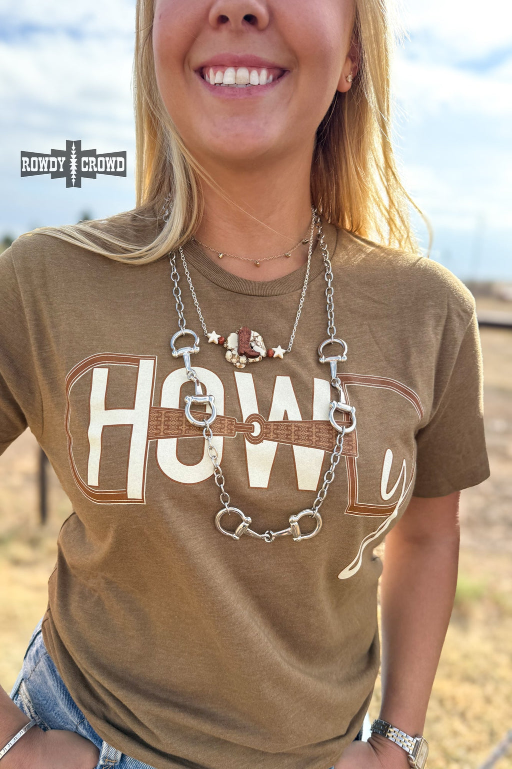 DS 3 Bit Necklace by Rowdy Crowd Clothing