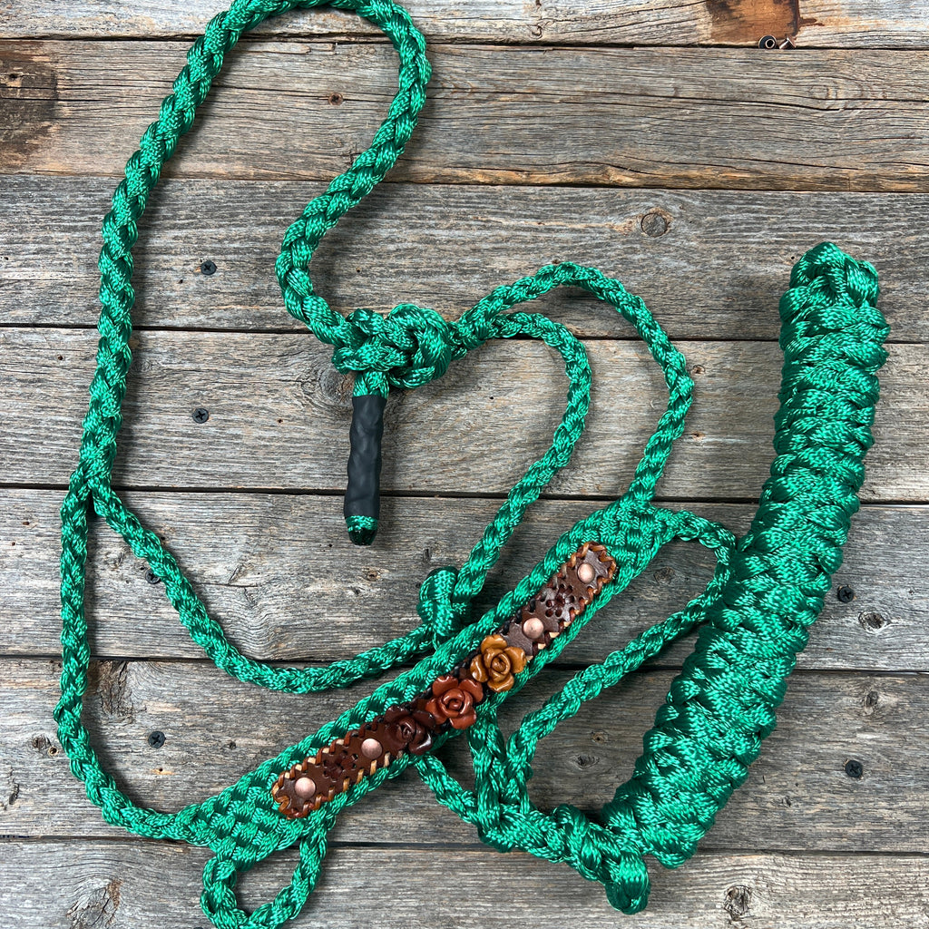 Rose - Green Mule Tape Halter — view 4