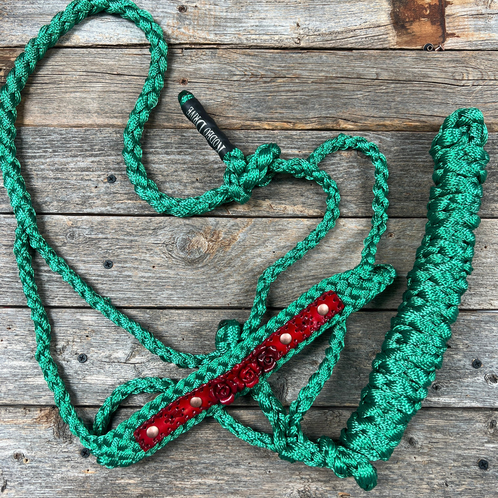 Rose - Green Mule Tape Halter — view 2