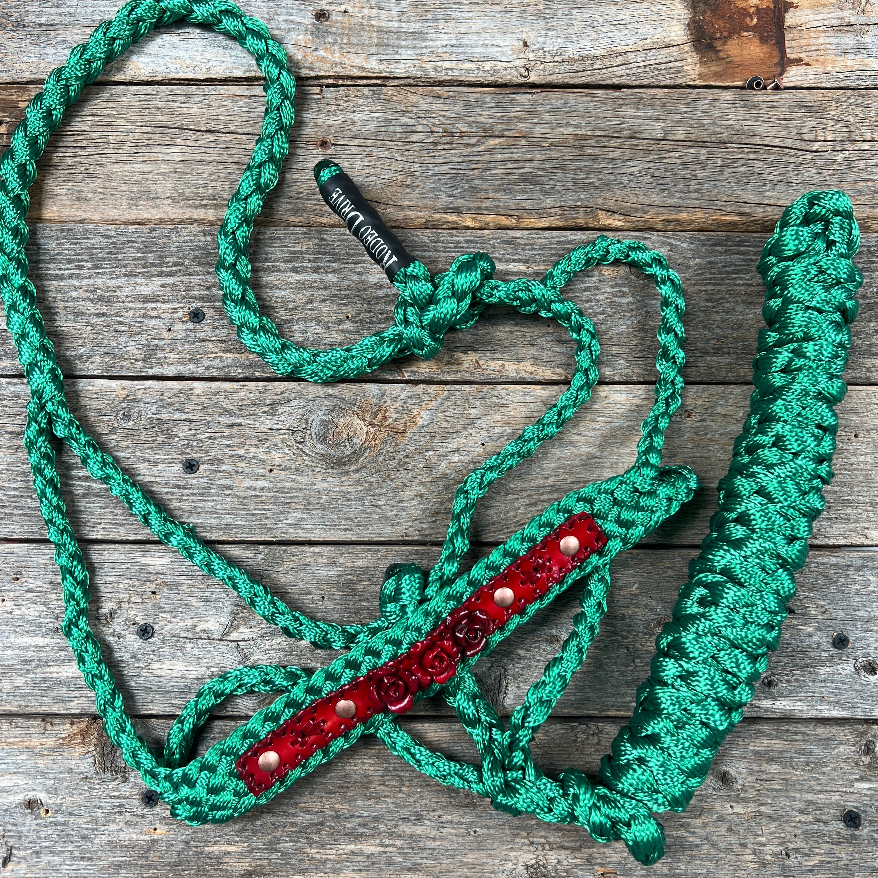 Rose - Green Mule Tape Halter — view 2