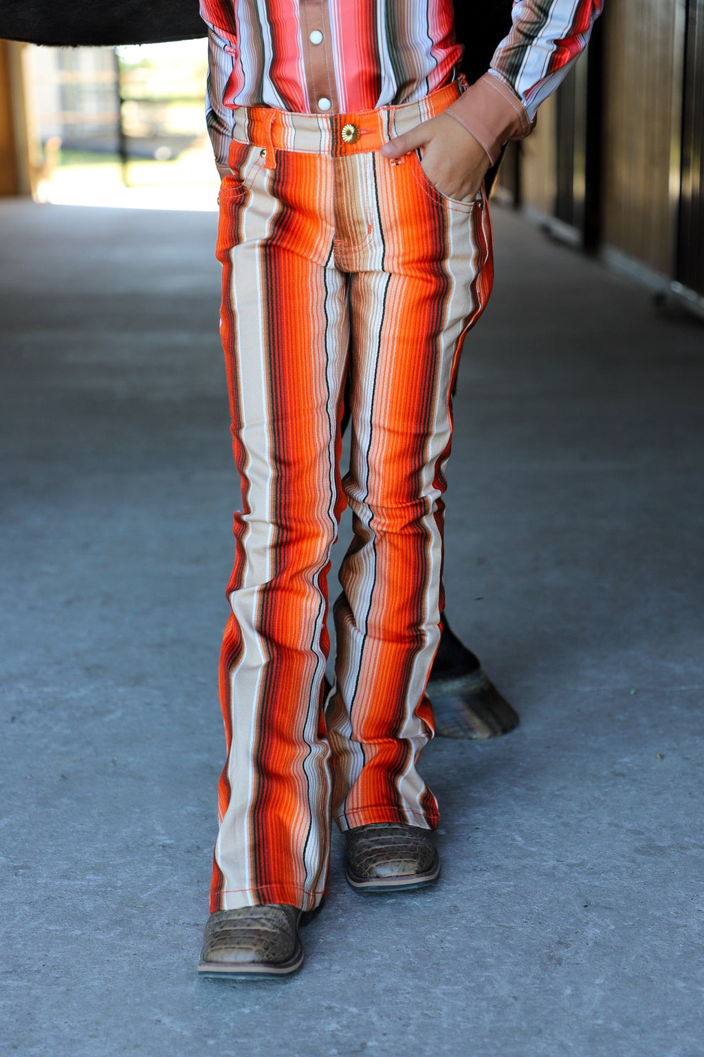 *youth* Sunset Serape Super Flares