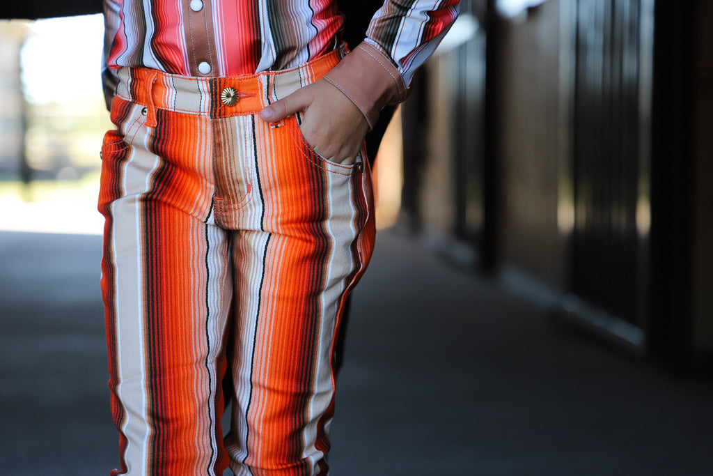 *youth* Sunset Serape Super Flares — view 3