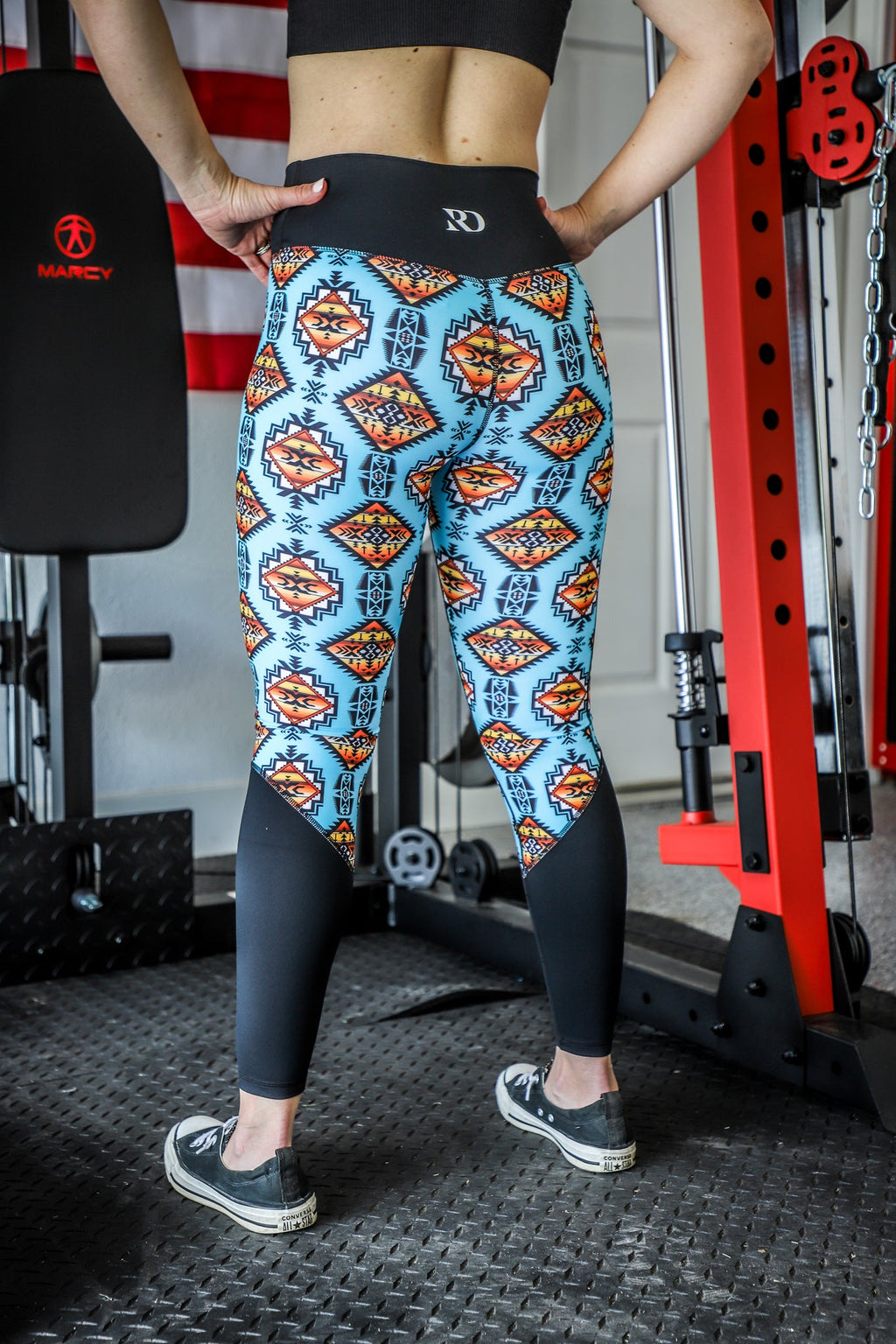 Sedona Full Print Crossover Leggings — view 2