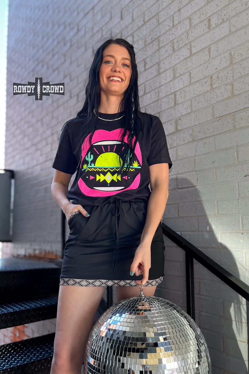 DS Sedona Aztec Skort by Rowdy Crowd Clothing